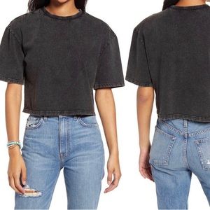 BP cool girl tshirt acid wash